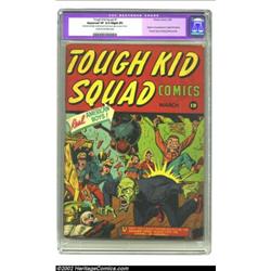 Tough Kid Squad Comics #1 (Timely, 1942) CGC Apparent VF 8.0 Slight (P) Cream to off-white pages. Th