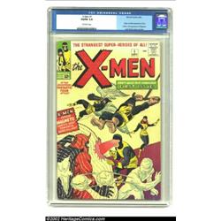 X-Men #1 (Marvel, 1963) CGC VG/FN 5.0 Off-white pages. The Marvel Mutant madness begins with this is