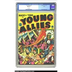 Young Allies Comics #10 Chicago pedigree (Timely, 1943) CGC NM 9.4 White pages. A stunning copy that