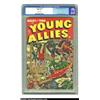 Image 1 : Young Allies Comics #13 (Timely, 1944) CGC NM- 9.2 Off-white pages. Schomburg and his devices! His s