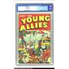 Image 1 : Young Allies Comics #17 (Timely, 1945) CGC VF+ 8.5 White pages. Another super-bright, high-grade gem