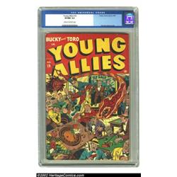 Young Allies Comics #19 (Timely, 1946) CGC VF/NM 9.0 Cream to off-white pages. For once no Young All