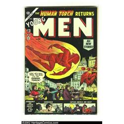 Young Men #24 (Atlas, 1953) Condition = Apparent VG+. As the book that started the Atlas hero reviva