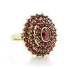 Image 1 : 14k Gold Garnet Ring
