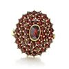 Image 2 : 14k Gold Garnet Ring