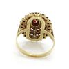 Image 3 : 14k Gold Garnet Ring