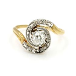 18k Gold, Diamond Ring
