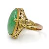 Image 2 : 14k Gold, Jade Ring