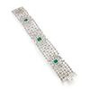 Image 2 : 18k Gold, Emerald & Diamond Bracelet