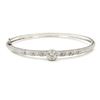 Image 1 : Platinum Diamond Bangle