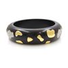 Image 2 : Wood Diamond Gold Bangle