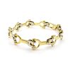 Image 2 : 18k Gold Two Tone Bracelet