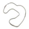Image 1 : Chopard 18k Gold Box Link Chain Necklace