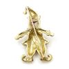 Image 2 : 18k Gold Gem Set Clown Pin