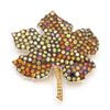 Image 1 : Multi-Colored Sapphire Brooch