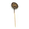 Image 1 : 14k Gold, Assyrian Revival Stick Pin