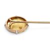 Image 2 : 14k Gold, French Enamel Limoges Tie Pin