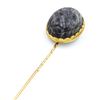 Image 1 : 18k Gold & Labradorite Carved Monkey