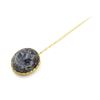 Image 2 : 18k Gold & Labradorite Carved Monkey