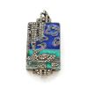 Image 2 : Enamel Marcasite Lorgnette