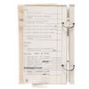 Image 3 : Gene Cernan’s Gemini 9A Flown EVA Checklist