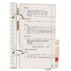 Image 6 : Gene Cernan’s Gemini 9A Flown EVA Checklist