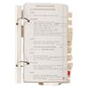 Image 7 : Gene Cernan’s Gemini 9A Flown EVA Checklist