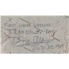 Image 2 : Lunar Planning Chart Signed by Six Moonwalkers