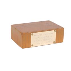 Apollo CM Heat Shield Test Block