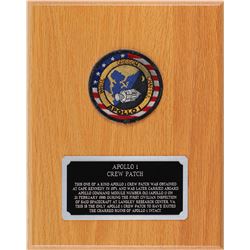 Apollo 1 Crew Patch Carried Aboard the Training Capsule