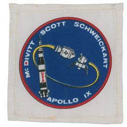 Dave Scott’s Apollo 9 Flown Mission Patch