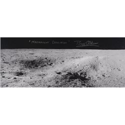 Buzz Aldrin Signed Panorama Photograph