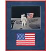 Image 1 : Edgar Mitchell’s Apollo 14 Flown Flag