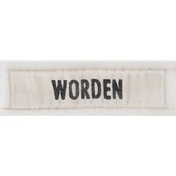 Al Worden’s Apollo 15 Flown Name Patch