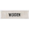 Image 1 : Al Worden’s Apollo 15 Flown Name Patch