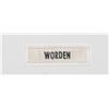 Image 2 : Al Worden’s Apollo 15 Flown Name Patch