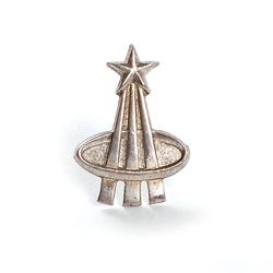 Al Worden’s Silver Astronaut Lapel Pin
