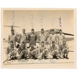 Charlie Duke’s Test Pilot School Signed Photograph