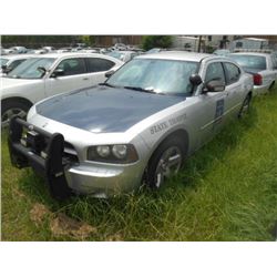 2007 DODGE CHARGER, S/N 2B3LA43H77H644587, V8 GAS, A/T, ODOMETER READING 216,629 MILES