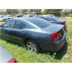2008 DODGE CHARGER, S/N 2B3LA43H48H216414, V8 GAS, A/T, ODOMETER READING 174,550 MILES