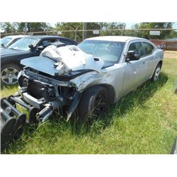 2010 DODGE CHARGER, S/N 2B3CA4CT8AH255050, V8 GAS, A/T (WRECKED)