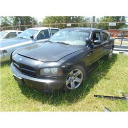 2008 DODGE CHARGER, S/N 2B3LA43H48H216428, V8 GAS, A/T, ODOMETER READING 130,600 MILES (WRECKED)