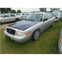 2007 FORD CROWN VICTORIA, S/N 2FAHP71W27X144970, V8 GAS, A/T