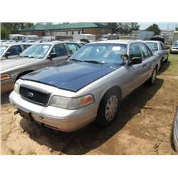 2007 FORD CROWN VICTORIA, S/N 2FAHP71W67X144972, V8 GAS, A/T