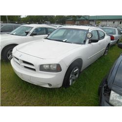 2008 DODGE CHARGER, S/N 2B3LA43H18H216404, V8 GAS, A/T, ODOMETER READING 177,373 MILES