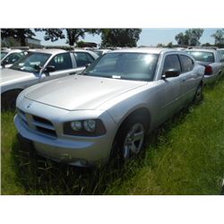 2008 DODGE CHARGER, S/N 2B3LA43H88H255135, V8 GAS, A/T, ODOMETER READING 215,324 MILES