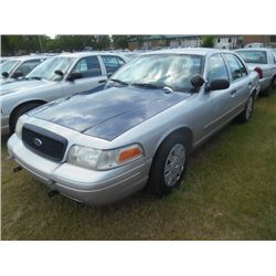 2007 FORD CROWN VICTORIA, S/N 2FAHP71W87X145041, V8 GAS, A/T
