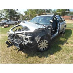2010 FORD CROWN VICTORIA, S/N 2FABP7BV8AX106601, V8 GAS, A/T (WRECKED)
