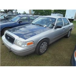 2007 FORD CROWN VICTORIA, S/N 2FAHP71W17X145043, V8 GAS, A/T