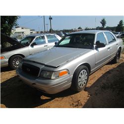 2006 FORD CROWN VICTORIA, S/N 2FAHP71W66X147269, V8 GAS, A/T, ODOMETER READING 164,515 MILES